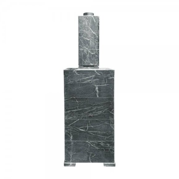 Печь банная PROMetall Атмосфера XL в облицовке Империя Талькохлорит комплект