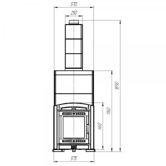 Печь банная PROMetall Атмосфера XL в облицовке Империя Талькохлорит комплект
