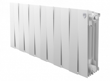 Биметаллический радиатор отопления Royal Thermo PianoForte 300 12 секций Bianco Traffico