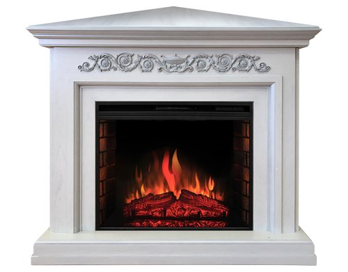 Каминокомплект RealFlame Leticia corner 26 WT с очагом Epsilon 26 S IR