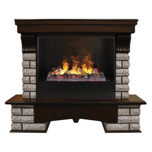 Каминокомплект RealFlame Country Rock 26 AO с очагом 3D Cassette 630 + Black вставка Каминокомплект RealFlame Country Rock 26 AO с очагом 3D Cassette 630 + Black вставка