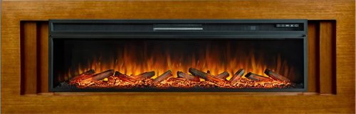 Каминокомплект Royal Flame Line с очагом Vision 60 LOG LED орех (разборный) — фото 1