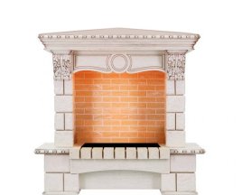 Портал Dimplex Pierre Luxe угловой под очаг Cassete 600