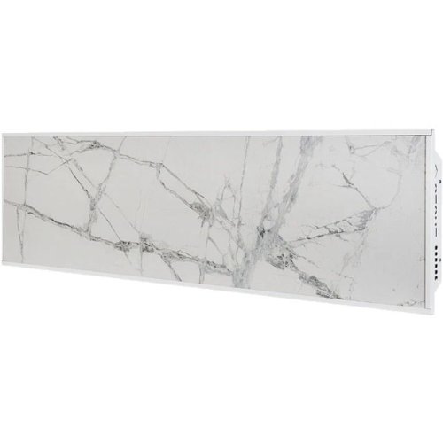 Отопительная панель Stout White Stone SCT 120*30 белый гранит/белый корпус — фото 1
