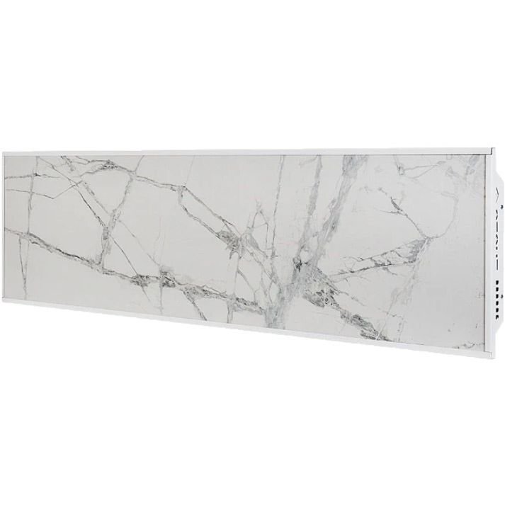 Отопительная панель Stout White Stone SCT 120*30 белый гранит/белый корпус — фото 1