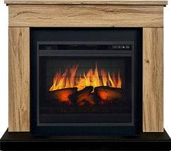 Каминокомплект Royal Flame Bergen 23 (Разборный) с очагом Vision 23 EF LED 3D FX дуб галифакс