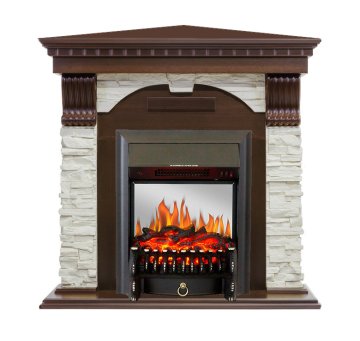 Каминокомплект Royal Flame Dublin угловой с очагом Fobos FX M Black