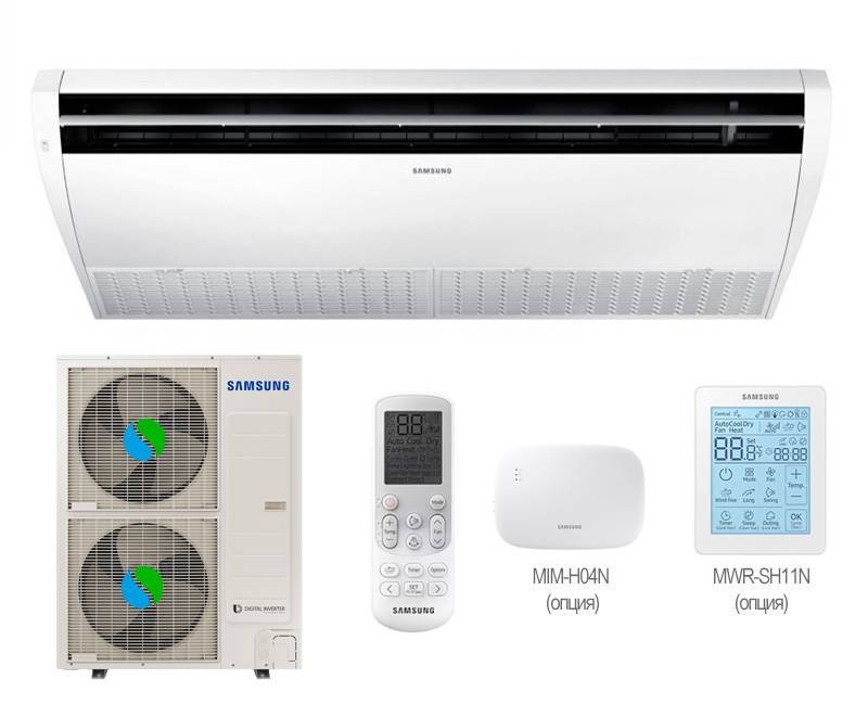 Напольно-потолочная сплит-система Samsung AC140MNCDKH/EU/AC140BXADGH/AF — фото 9