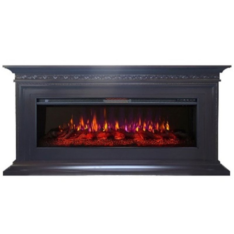 Каминокомплект Interflame Тайлер темный дуб с очагом FreeSpace 50 LED FX QZ — фото 1