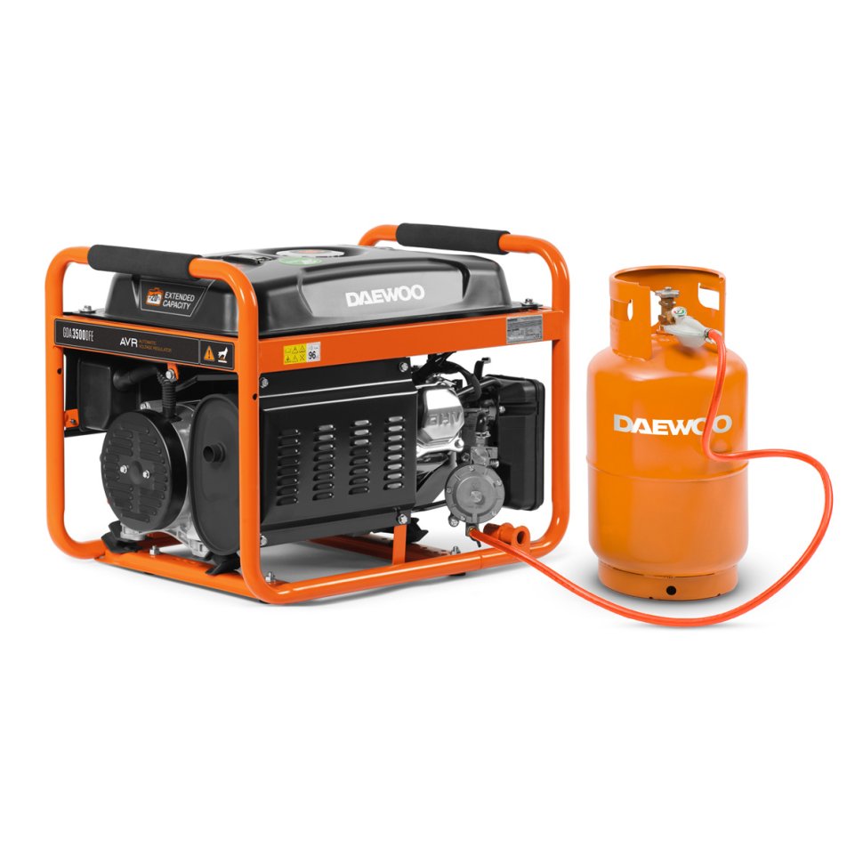 Генератор бензиновый газовый Daewoo GDA 7500 DFE
