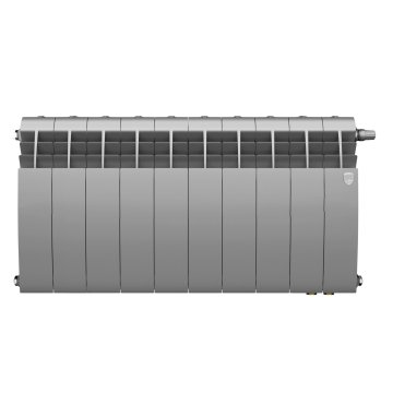 Биметаллический радиатор отопления Royal Thermo BiLiner 350 Silver Satin VR80 10 секций