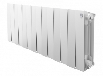 Биметаллический радиатор отопления Royal Thermo PianoForte 300 14 секций Bianco Traffico