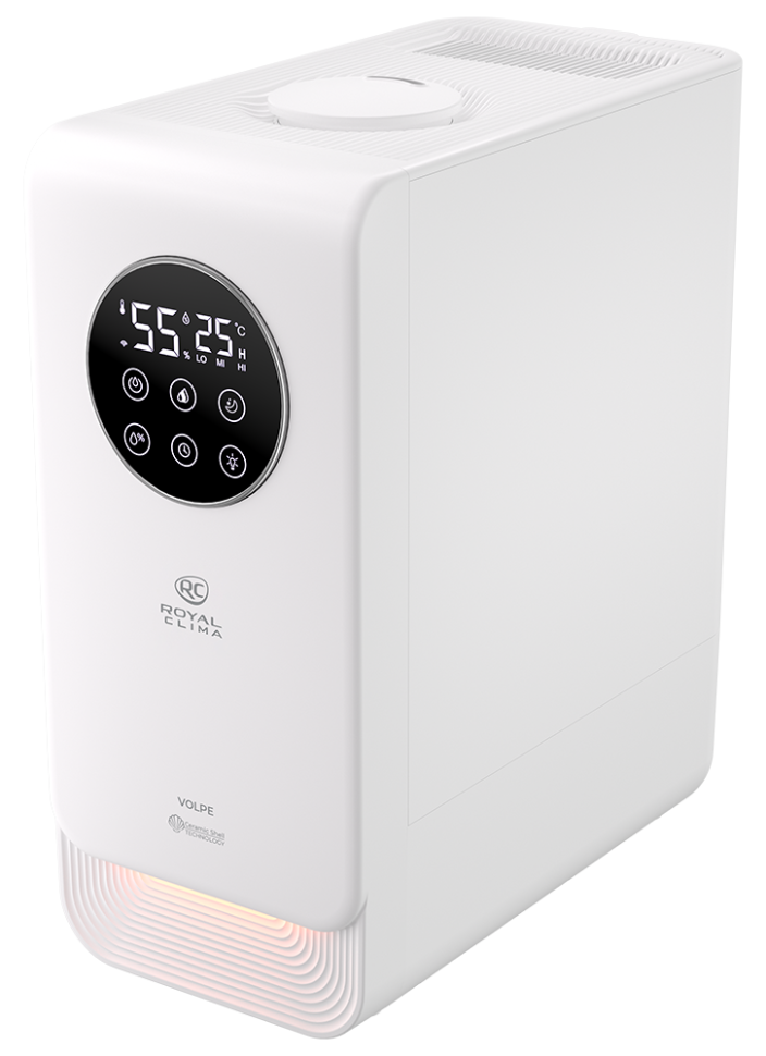 Увлажнитель воздуха ультразвуковой Royal Clima RUH-VP270/6.5E-WT Volpe