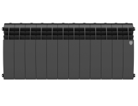 Биметаллический радиатор отопления Royal Thermo BiLiner B 350 12 секций Noir Sable