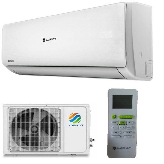 Изображение товара Настенная сплит-система Loriot Neon LAC-09TA 2.64 кВт 25 кв. м. тихая белая