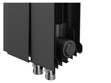 Биметаллический радиатор отопления Royal Thermo PianoForte 500 VDR80 8 секций Noir Sable