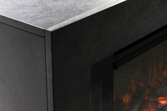 Портал Royal Flame Line SFT под очаг Design L1000RF 3D PS/LOG серый графит с черным