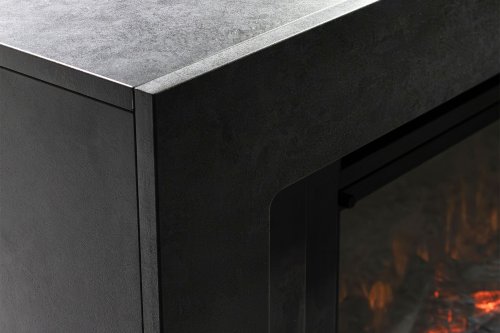 Портал Royal Flame Line SFT под очаг Design L1000RF 3D PS/LOG серый графит с черным — фото 3