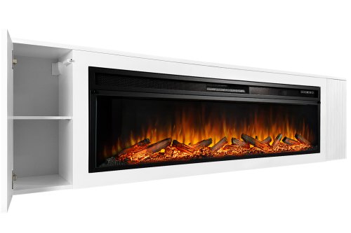 Каминокомплект Royal Flame Madison (Разборный) с очагом Vision 60 LOG LED бьянко белый — фото 3