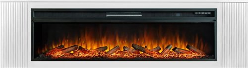 Каминокомплект Royal Flame Madison (Разборный) с очагом Vision 60 LOG LED бьянко белый — фото 1