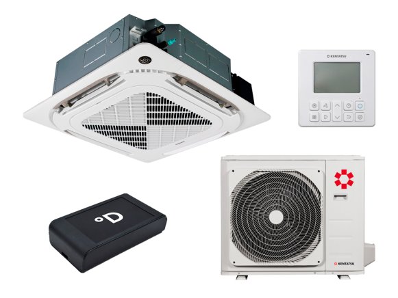 Кассетная сплит-система Kentatsu KSVB140HZAN1R/KSUNB140HZAN3/KPU95-DR