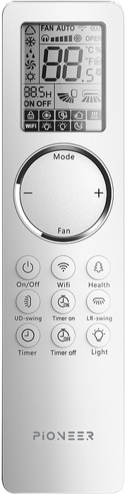 Сплит-система Pioneer KFRI50XLOW/KORI50XLOW Artis Inverter-30 — фото 3