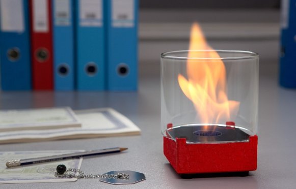 Биокамин Silver Smith Nano 1 Premium Red