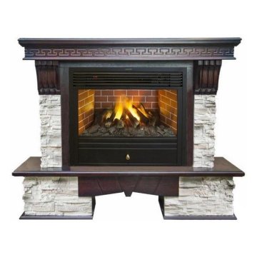 Каминокомплект RealFlame Rockland 26/HL AO с очагом 3D Novara