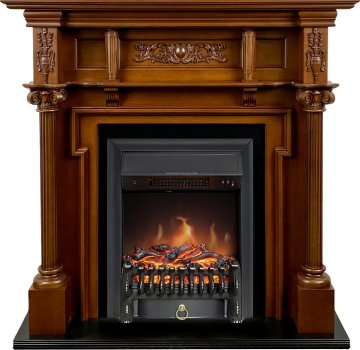 Каминокомплект Royal Flame Oxford с очагом Fobos FX Black орех
