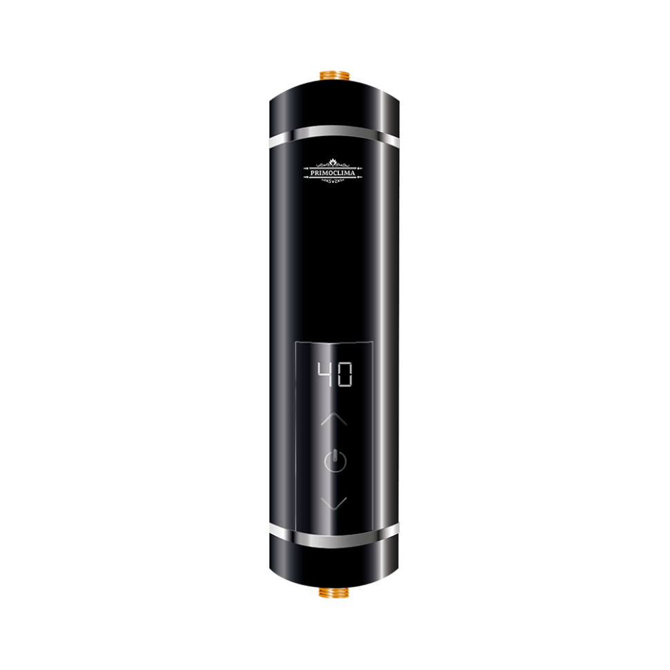 Проточный электрический водонагреватель Primoclima IQ 5.5 кВт черный — фото 1