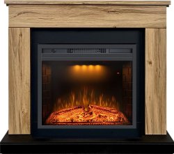 Каминокомплект Royal Flame Bergen 23 (Разборный) с очагом Emerald 23 дуб галифакс