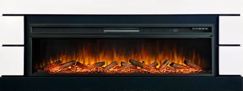 Каминокомплект Royal Flame Modern 60 (Разборный) с очагом Vision 60 LOG LED белый с черным — фото 1