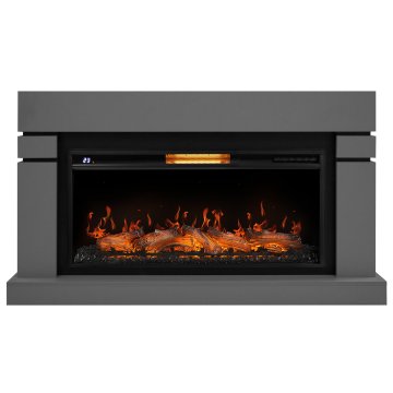 Каминокомплект Royal Thermo Aurora RTFP/P-AR40LS портал Lindos 42/40/36 светло-серый р/в
