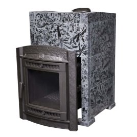 Печь банная PROMetall Атмосфера XL в облицовке Пироксенит Элит