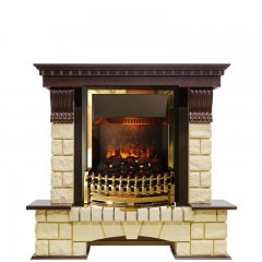 Каминокомплект Dimplex Pierre Luxe шампань с очагом Atherton