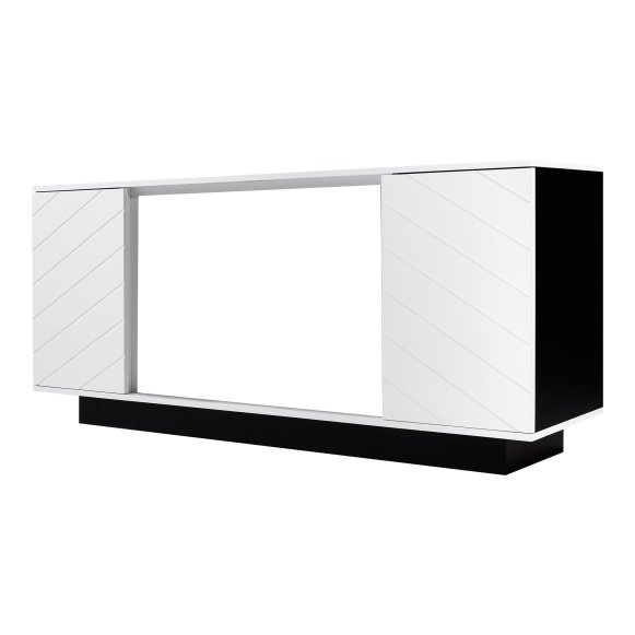 Портал Firelight Como 30 белый/черный