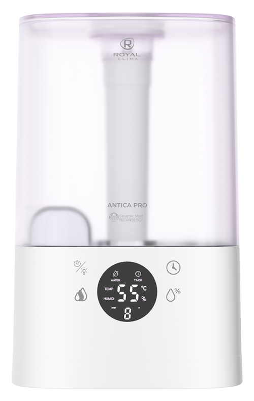 Увлажнитель воздуха ультразвуковой Royal Clima RUH-ANP300/4.3E-WT Antica Pro — фото 1