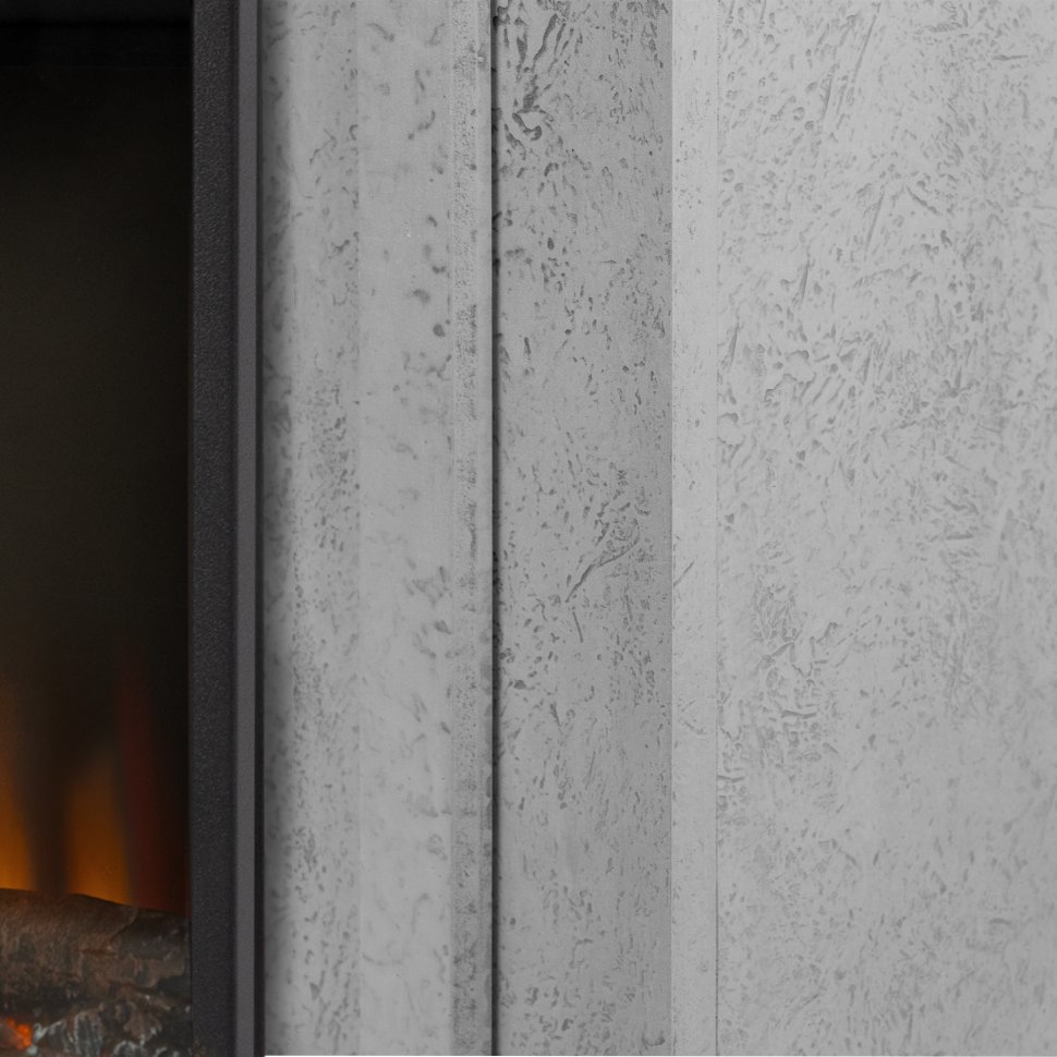 Каминокомплект Firelight Antico 25 с очагом Electrolux EFP/P-2720RLS N серый — фото 6