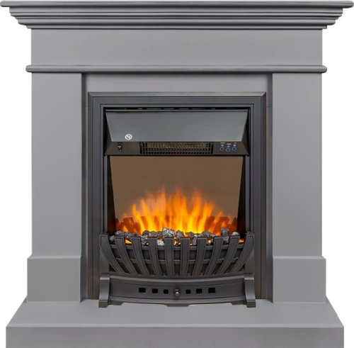 Каминокомплект Royal Flame California STD CRM (Разборный) с очагом Aspen Black санд грей — фото 1