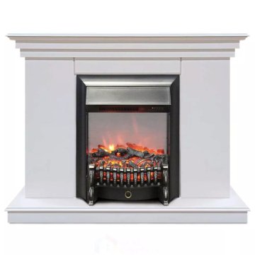 Каминокомплект Хорошие Камины Марс с очагом RealFlame Fobos Lux BL S белый