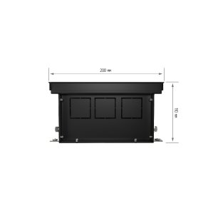 Внутрипольный конвектор Royal Thermo Atrium 110/200/1400-DG-U-NA