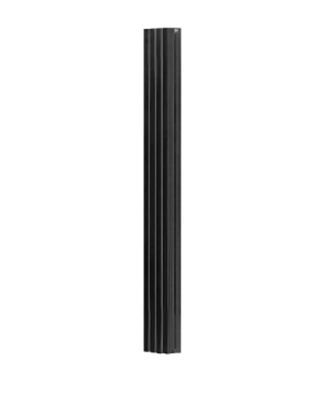 Алюминиевый радиатор отопления Stout SRA-2120-18000704 Tonale 1800 4 секции черный