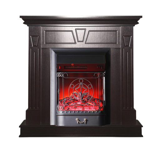Каминокомплект Interflame Берта с очагом Majestic FX M Black венге — фото 1