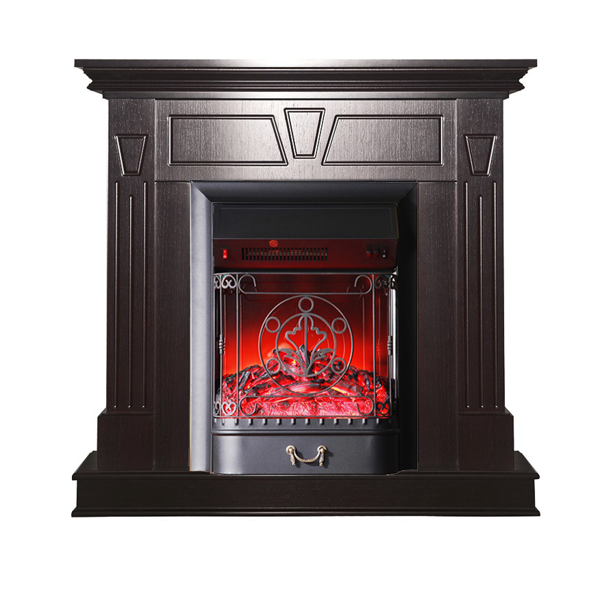 Каминокомплект Interflame Берта с очагом Majestic FX M Black венге — фото 1