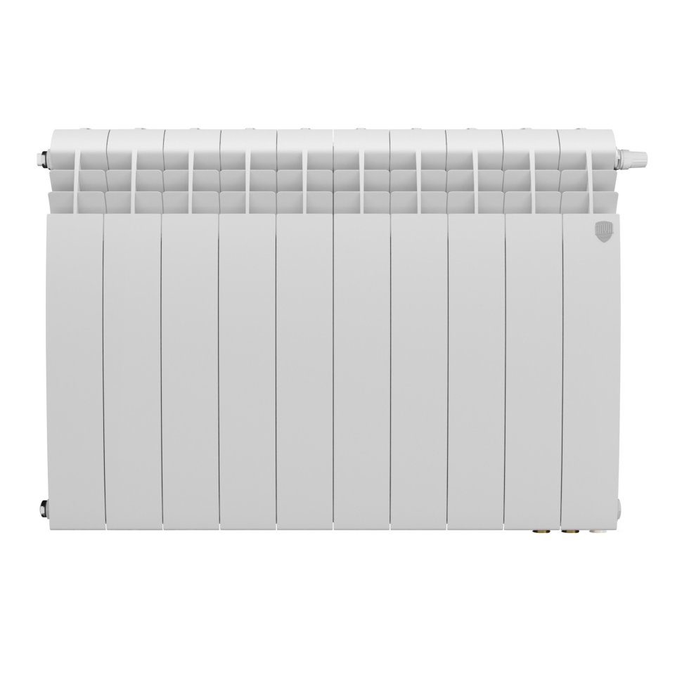 Биметаллический радиатор отопления Royal Thermo BiLiner 500 Bianco Traffico VR80 10 секций