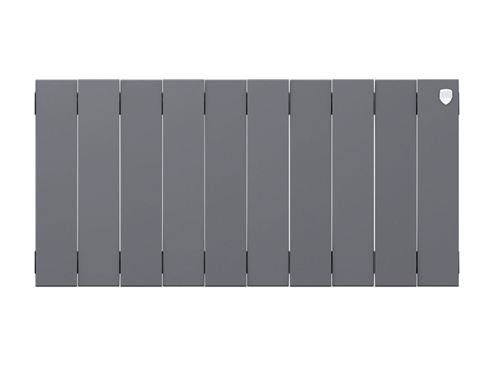 Биметаллический радиатор отопления Royal Thermo PianoForte 300 10 секций Silver Satin — фото 2