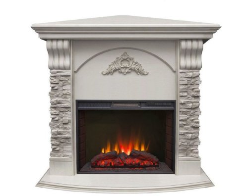 Каминокомплект RealFlame Athena Corner GR STD/EUG/25/25'5 WT с очагом Sparta 25,5 LED Каминокомплект RealFlame Athena Corner GR STD/EUG/25/25'5 WT с очагом Sparta 25,5 LED