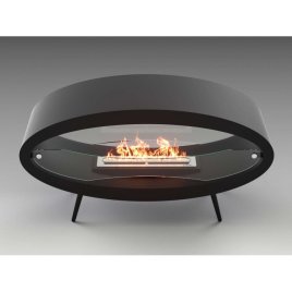 Напольный биокамин Lux Fire Эллипс 1200