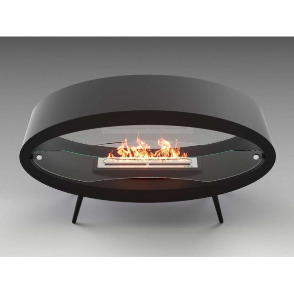Напольный биокамин Lux Fire Эллипс 1200