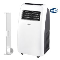 Мобильный кондиционер Ballu BPAC-09 CP/N1_24Y Aura в комплекте с адаптером Ballu UniPort 1.0